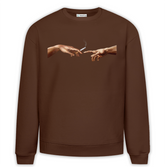 Zeus Smoke Baskılı Premium Oversize Sweatshirt